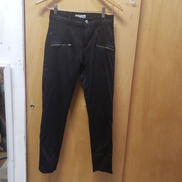 James Jeans Black James Twiggy Ankle jean size 28 25" inseam FFF - Picture 1 of 7